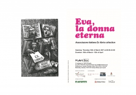 MOSTRA "EVA, LA DONNA ETERNA" - ATENE 16.03-13.04.2017 - Associaz. Italiana Ex libris